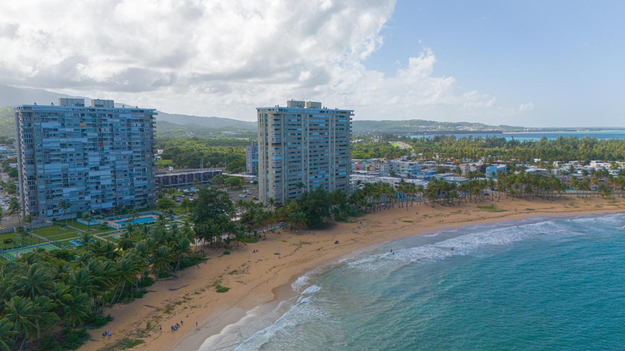 Moana'S Beach Apartment In Luquillo Pr Beach View Exterior foto