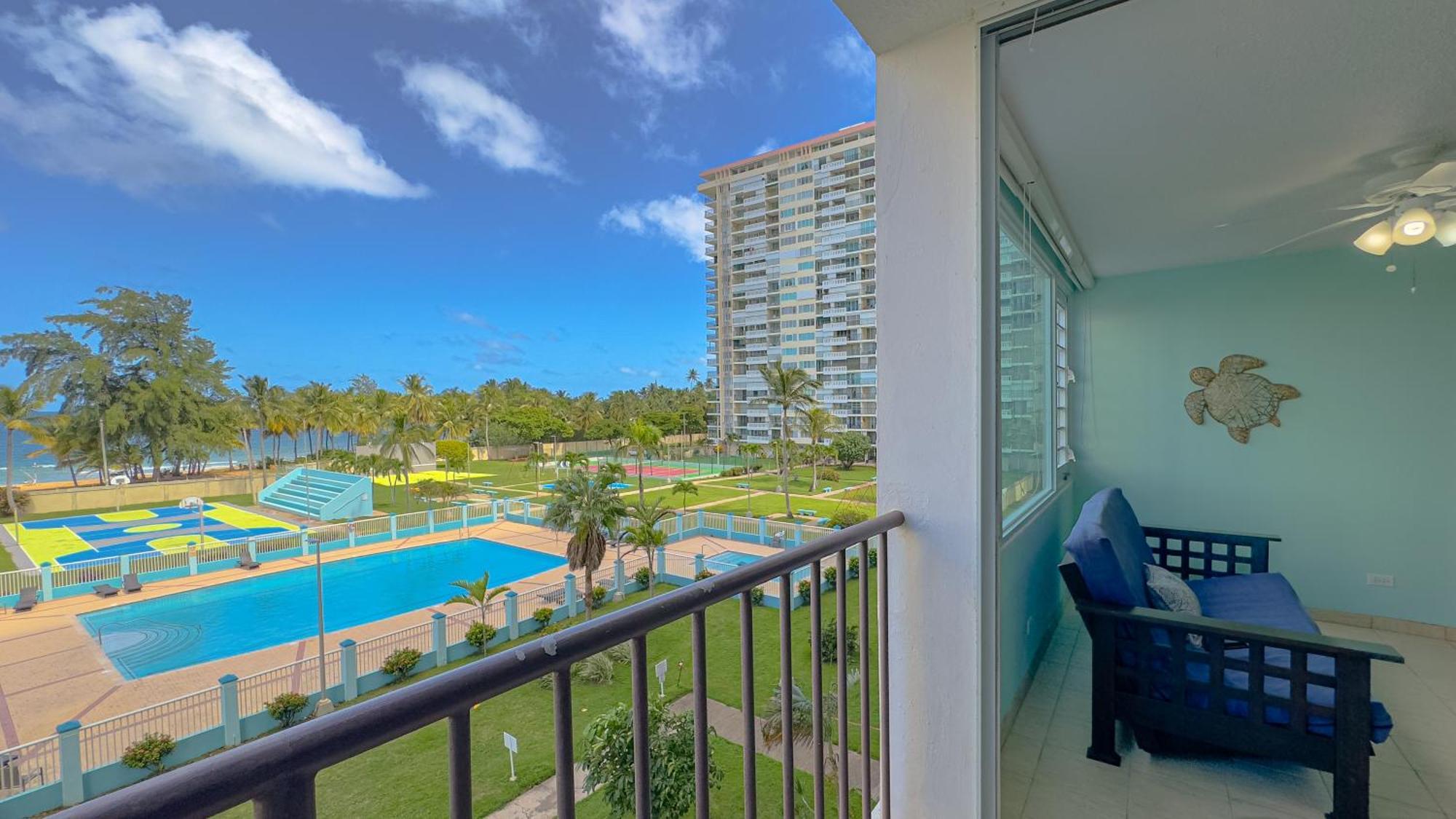 Moana'S Beach Apartment In Luquillo Pr Beach View Exterior foto